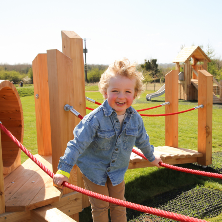 Outdoor Adventure Play at William's Den in Yorkshire