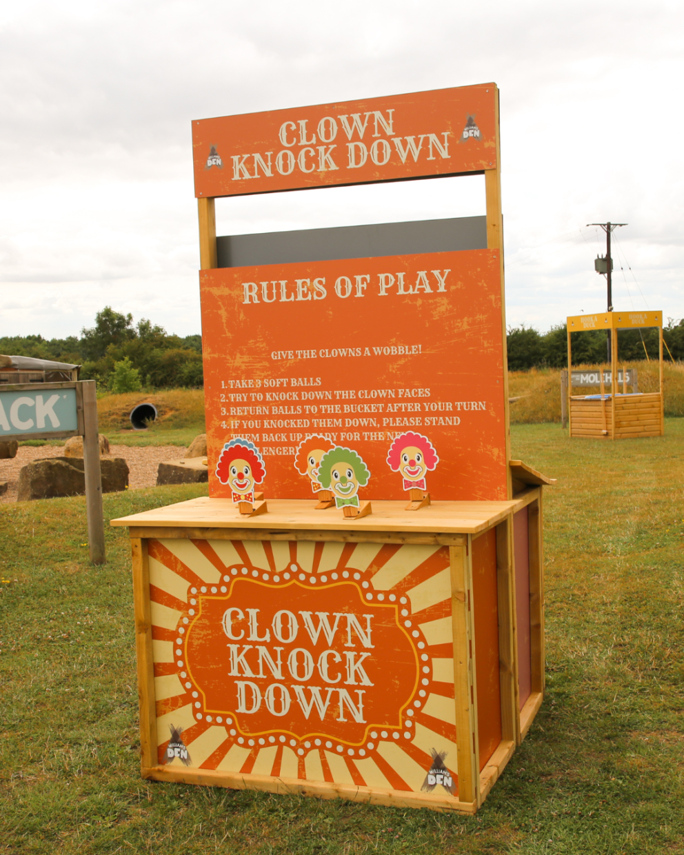 clown knock down