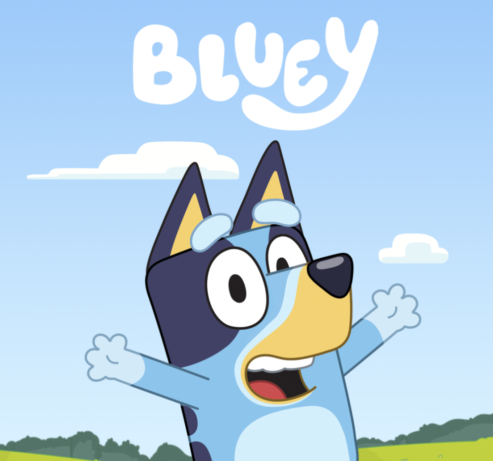 Bluey at William's Den 9th March 2025