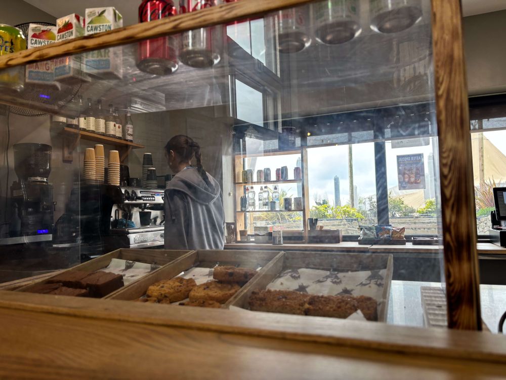 The Coffee Stop indoor den view