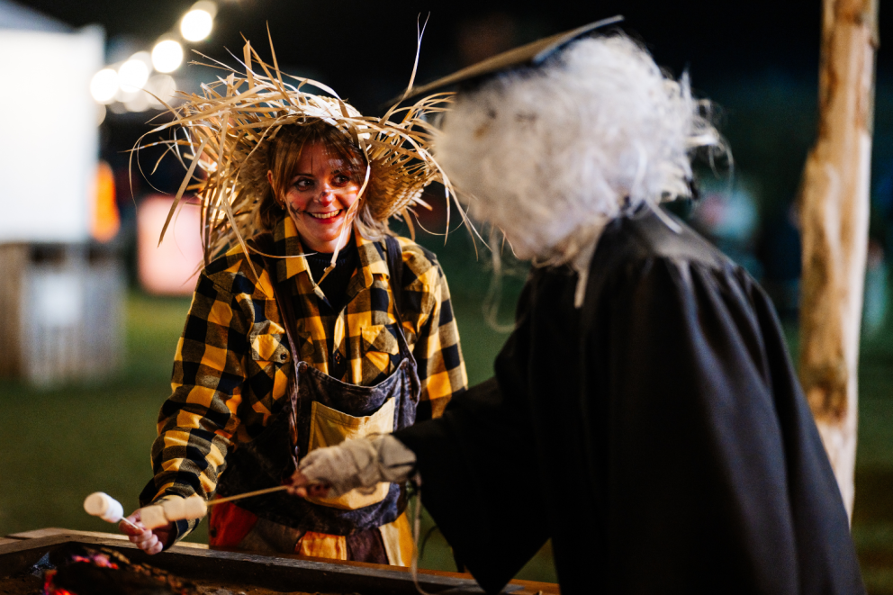 Yorkshire family Halloween event featuring a mystery adventure down Trick or Treat Street, spooky characters, interactive Halloween experiences, and family activities.